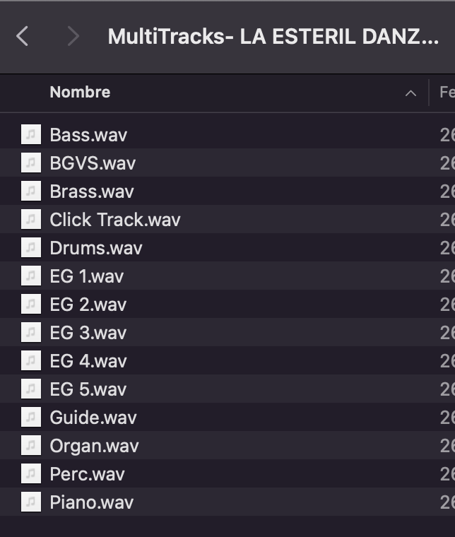 MULTITRACKS - La Estéril Danzará (En Vivo Desde Guatemala) - Imagen 2